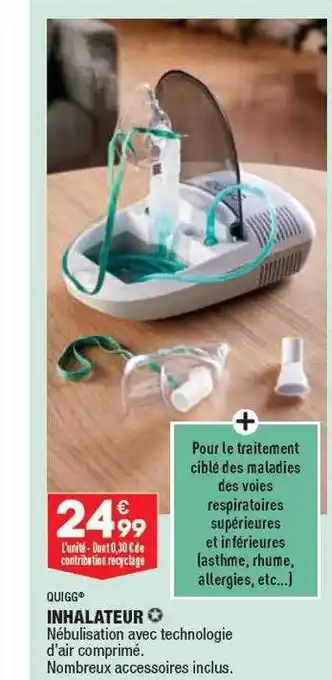 ALDI Inhalateur quigg offre