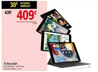 Carrefour iPad 2021 offre
