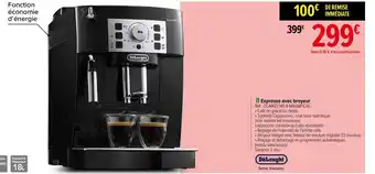 Carrefour Expresso Avec Broyeur offre