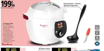 Carrefour Moulinex Cookeo +Blanc offre