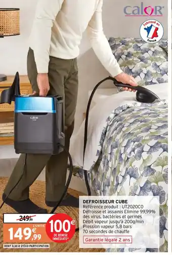 Intermarché Defroisseur Cube offre