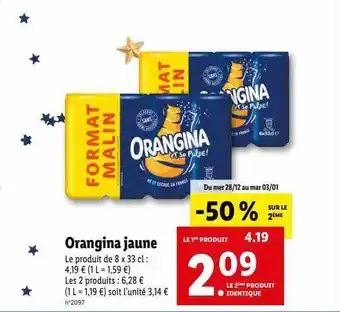 Orangina jaune