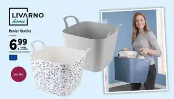 Lidl Panier flexible livarno home offre