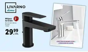 Lidl Mitigeur de lavabo livarno home offre