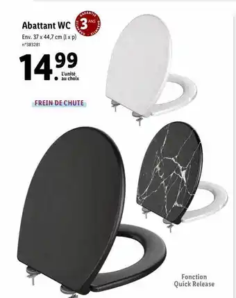 Lidl Abattant wc offre