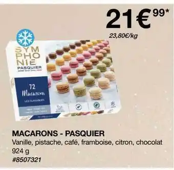 Costco Macarons - pasquier offre