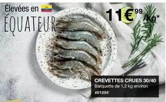 Costco Crevettes crues 30-40 offre