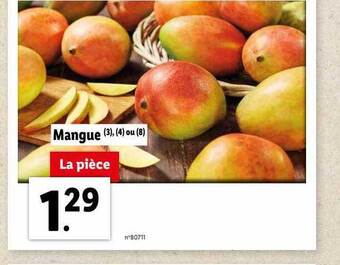 Lidl Mangue offre