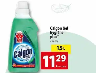 Lidl Calgon gel hygiène plus offre