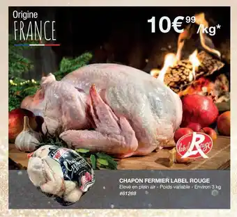 Costco Chapon fermier label rouge offre