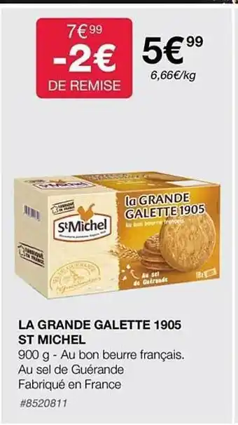 Costco La grande galette 1905 st michel offre
