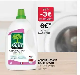 Costco Assouplissant l'arbre vert offre