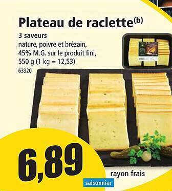Norma Plateau de raclette offre