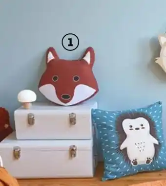 Auchan Coussin Renard Actuel offre