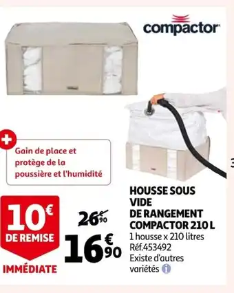 Housse Sous Vide de Rangement Compactor 210 L