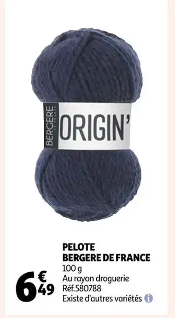 Auchan Pelote Bergere de France offre