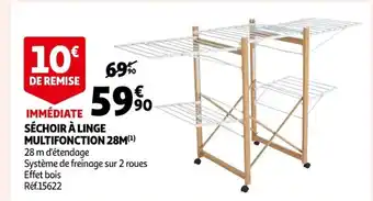 Auchan Séchoir à Linge Multifonction 28M offre
