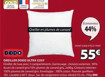 JYSK Dodo Oreiller Ultra Cosy offre