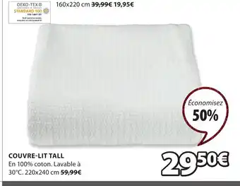 JYSK Couvre-Lit Tall offre