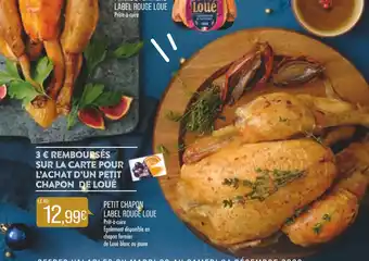 Petit Chapon Label Rouge Loue