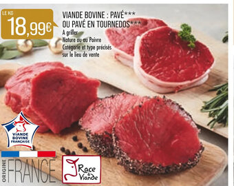 Match Viande Bovine Pave Ou Pave En Tournedos offre