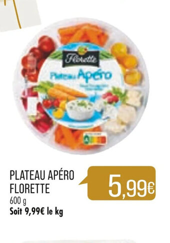 Match Plateau Apéro Florette offre