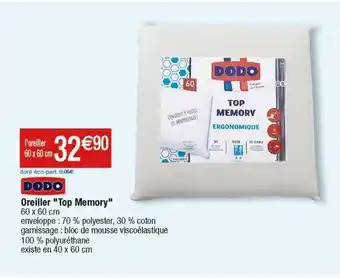 Cora x Carrefour Oreiller dodo offre