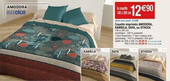 Cora x Carrefour Couette offre