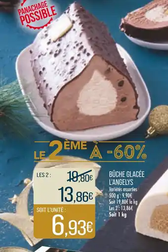 Match Buche Glacee L'Angelys offre