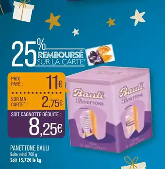 Match Panettone Bauli offre