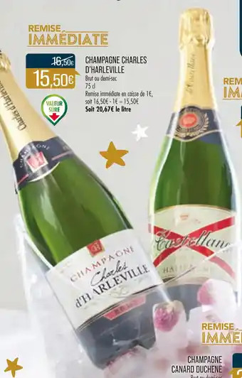 Match Champagne Charles D'Harleville offre