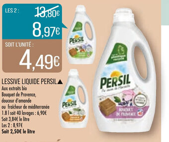 Match Lessive Liquide Persil offre