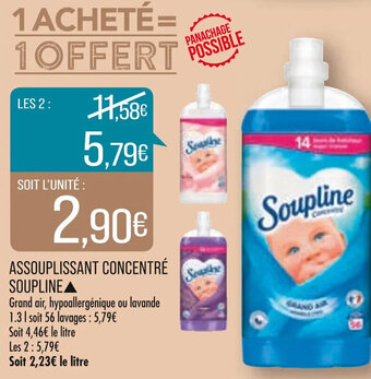 Match Assouplissant Concentre Soupline offre