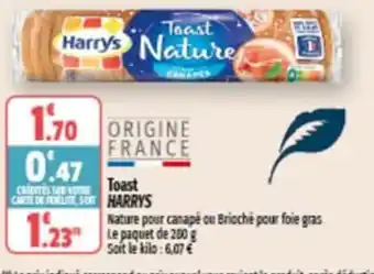 Toast Harrys