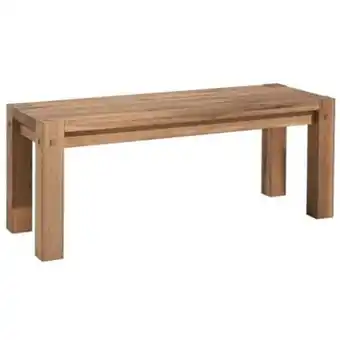 Pier Import Banc bois chene massif 123cm fjord offre