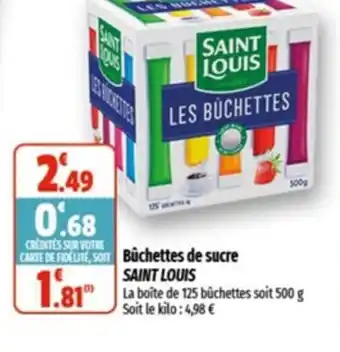 Buchettes De Sucre Saint Louis