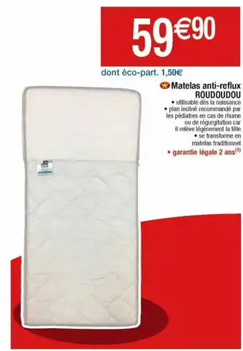 Cora x Carrefour Matelas offre