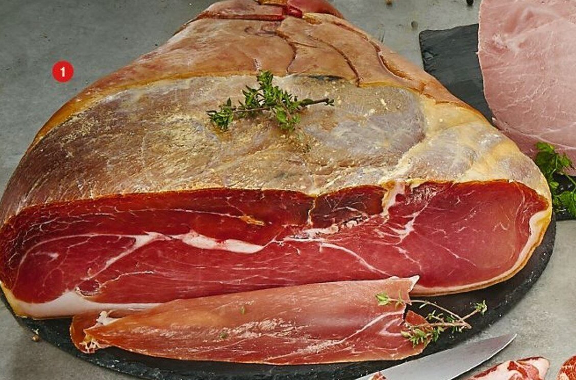 Promo Jambon de bayonne IGP chez Cora