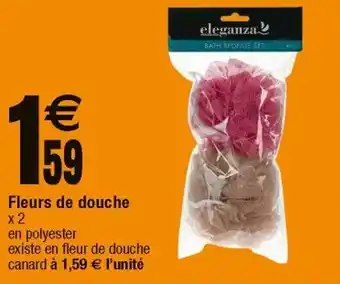 Cora x Carrefour Fleurs de douche offre