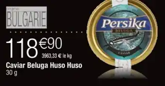 Cora x Carrefour Caviar beluga huso huso offre