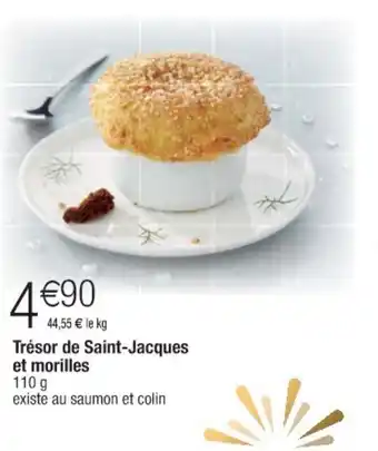 Cora x Carrefour Trésor de saint-jacques et morilles offre