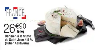 Cora x Carrefour Barisien à la truffe de saint jean 4,5% offre