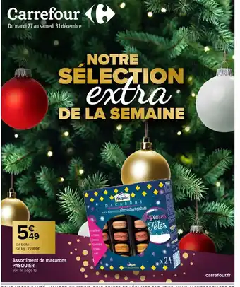 Carrefour Assortiment de Macarons Pasquier offre