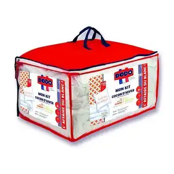 Auchan Supermarché Pack dodo pack 1 personne : 1 couette 140 x 200 cm + 1 oreiller 60 x 60 cm offre