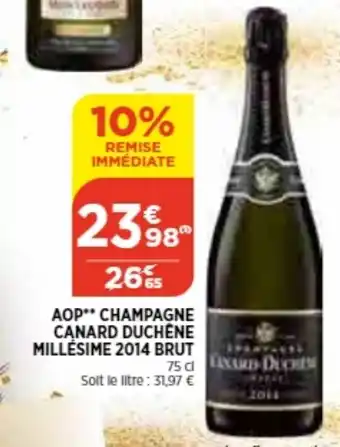 AOP Champagne Canard Duchêne millésime 2014 Brut