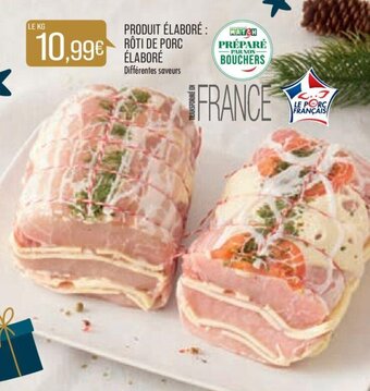 Match Produit élaboré Roti de Porc élaboré offre
