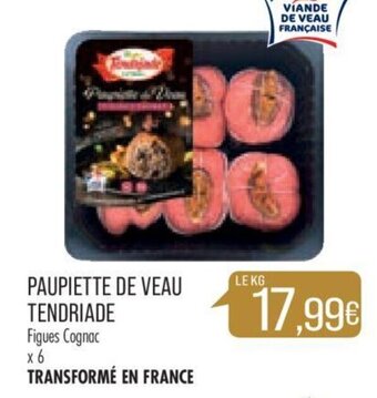 Match Paupiette de Veau Tendriade offre