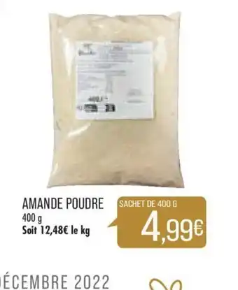 Match Amande Poudre offre