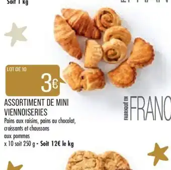 Match Assortiment de Mini Viennoiseries offre