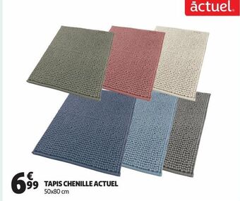 Auchan Tapis chenille actuel offre